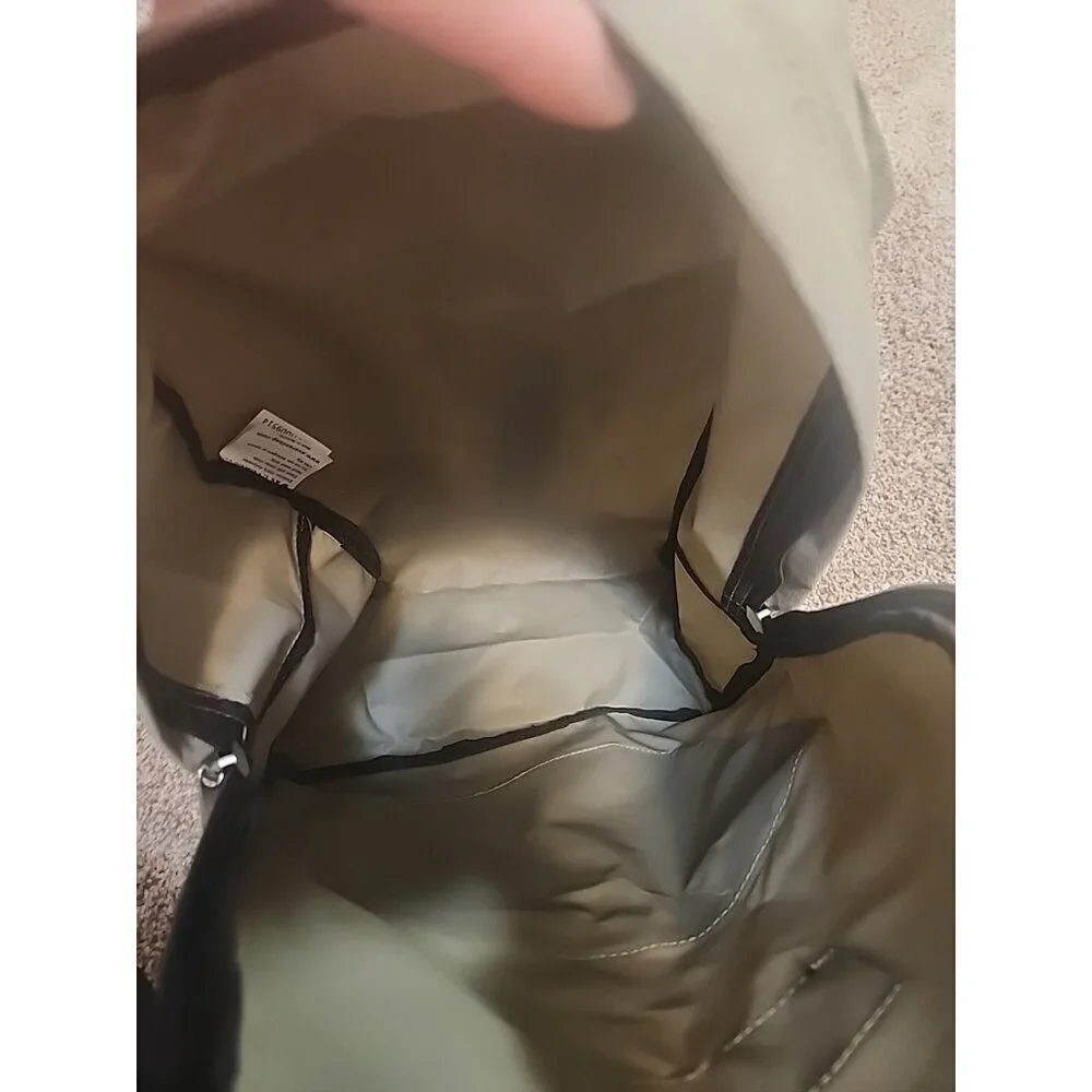 Classic Basic Small Student Backpack Bag Sage Green Color